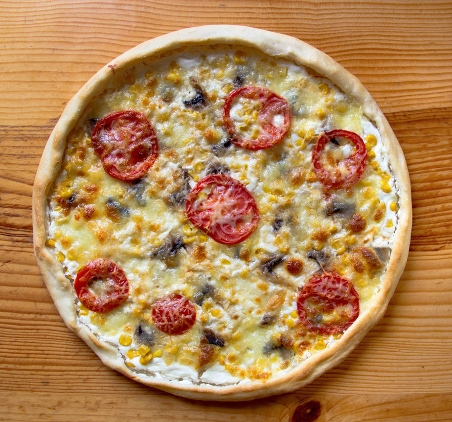 Pizza gourmande