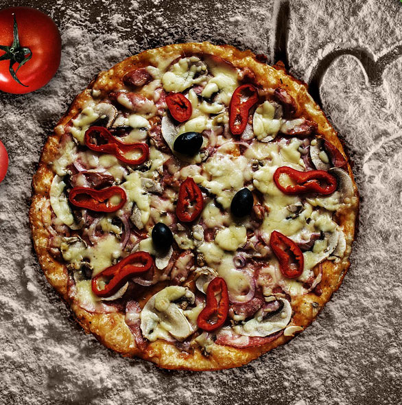 Pizza végétarienne